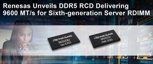 Renesas Gen6 Ddr5 Registered Clock Driver Renesas Gen6 Ddr5 Registered Clock Driver