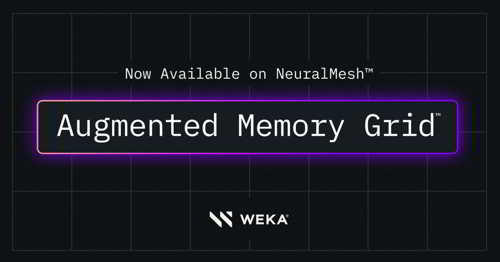 Weka Augmented Memory Grid 2511 Weka Augmented Memory Grid 2511