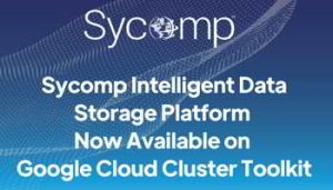 Sycomp Intelligent Data Storage Platform Google Cloud Cluster Toolkit