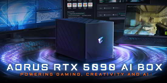 Gigabyte Aorus Rtx 5090 Ai Box Intro Gigabyte Aorus Rtx 5090 Ai Box Intro