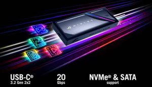 Asus Rog Strix Aiolos Ssd Enclosure Speed