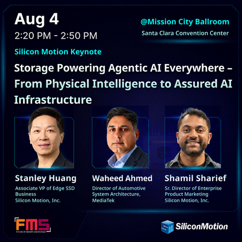 Keynote Silicon Motion