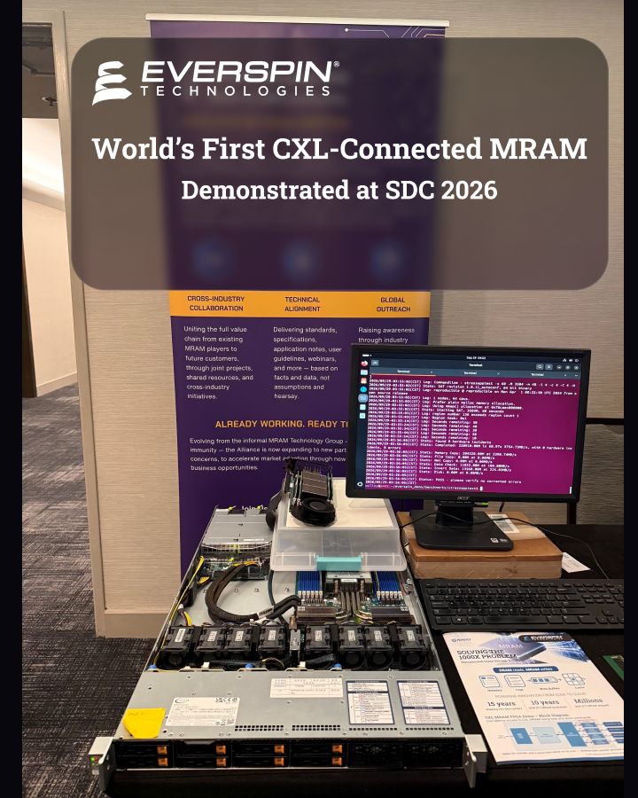 First Cxl Connected Mram Platform