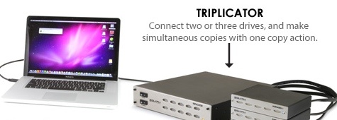 Triplicator Glyph ハードディスクバックアップ装置 FireWire 800